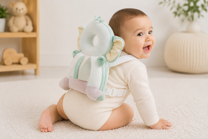 Baby Head Protector Backpack — Anti-Fall Safety Cushion