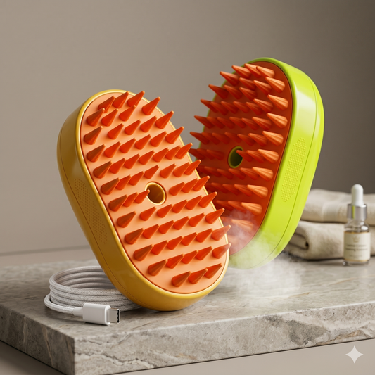 SteamGroom™ 3-In-1 Pet Brush