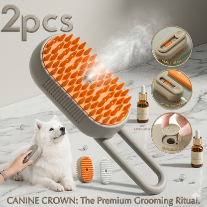 SteamGroom™ 3-In-1 Pet Brush