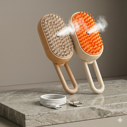 SteamGroom™ 3-In-1 Pet Brush